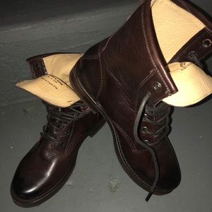 Frye Combat Boots